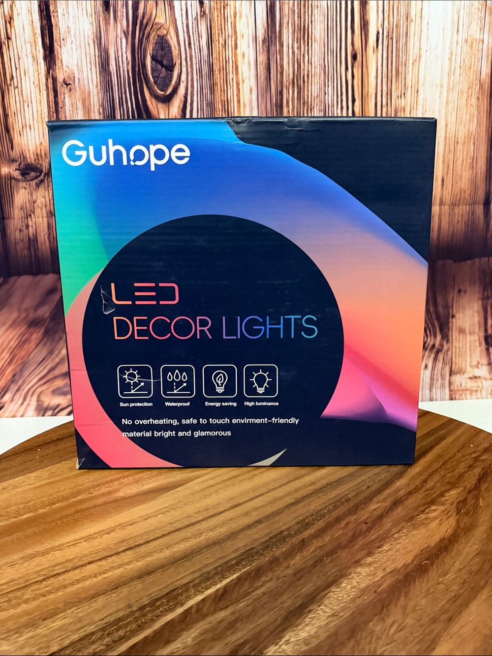 LED Decor Lights - 1200 lights multicolor (clear wire)